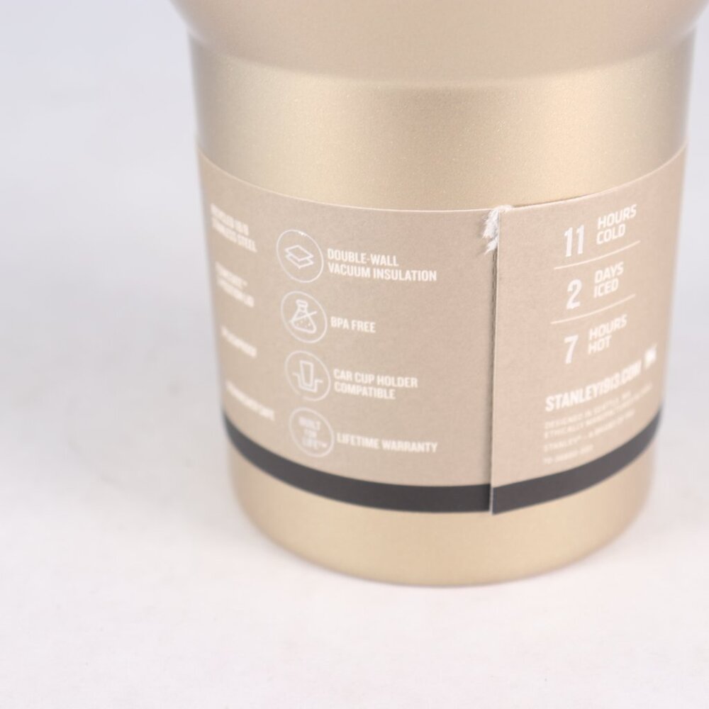 Stanley x e.l.f. 40 oz Stainless H2.0 FlowState Quencher Tumbler Honey Talks - Picture 4 of 7